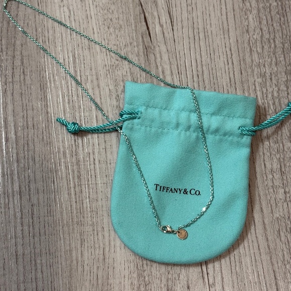 tiffany blue enamel chain